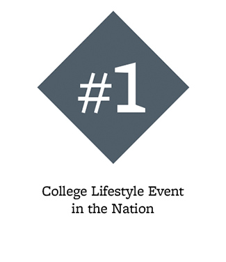 #1 college lifestyle event in the nation